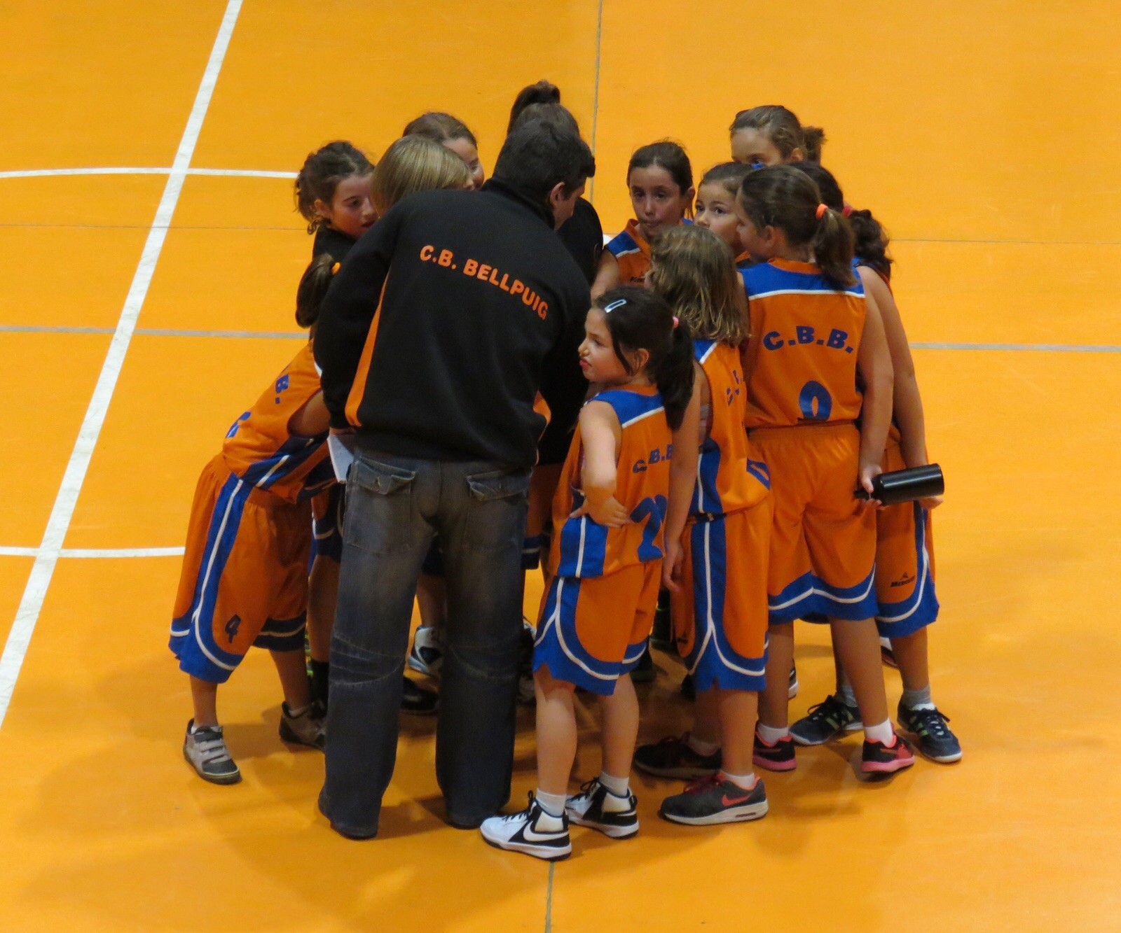 Club Bàsquet Bellpuig.2015-2016 Pre-Mini femení 